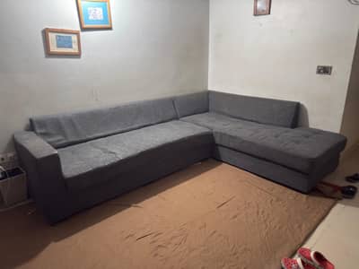 Sofa L shape 7 seater