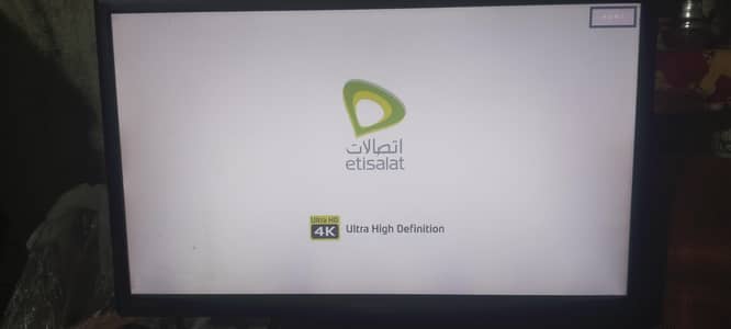 24 inch LED with Etisalat android box 9 version new
