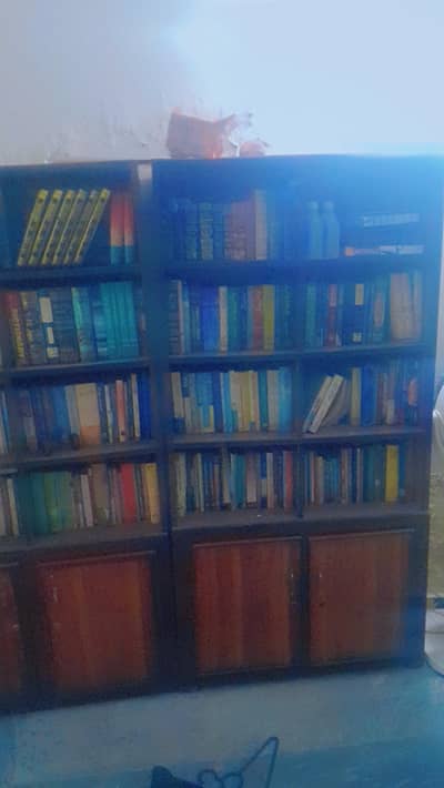 2 Bookshelves with Drawers