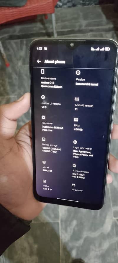 realme c 15 Qualcomm ualcom edition