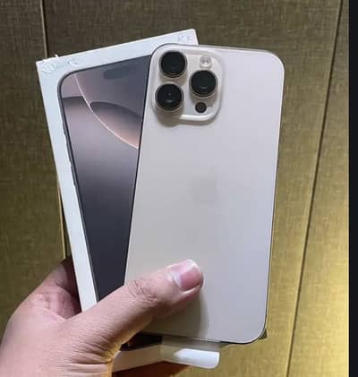 iPhone 16 pro max pta approved 256gb 94%