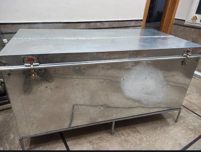 trunk stainless steel storage box (peti)