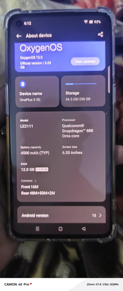 OnePlus 9 Non-PTA | Excellent Condition | Smooth Performance