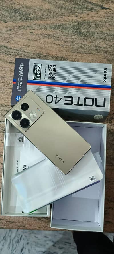Infinix Note 40 PTA Approved 8GB 256GB