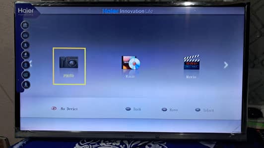 HAIER LED 32" Just like fresh peice