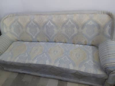 Sofa set5 seater double bed 1  single bed 1