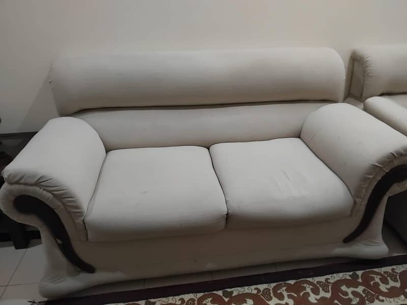 White sofa set 0