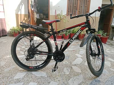 SK Bike 6 rear and 3 front Gear Both Disc Breaks Light Weight