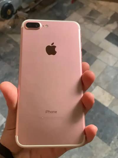 IPhone 7 plus 128 GB only WhatsApp number03468556940