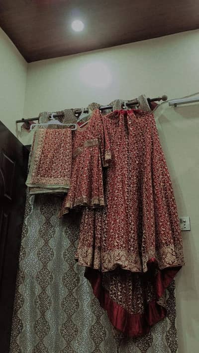 Bridal wear (Barat + Valima)