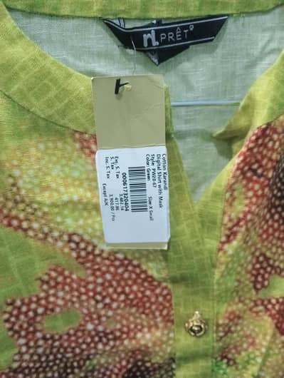 nishat cotton karandi 1 pc shirt brand new