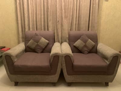 Used Sofa Set in Good Condition for Sale