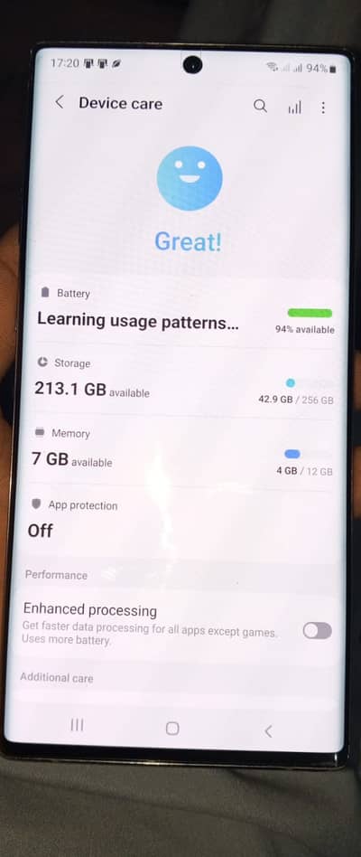 Samsung Mobile Note 10 Plus