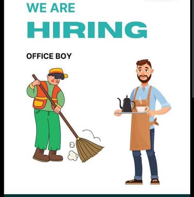 Office boy required for night shift 5pm to  2am