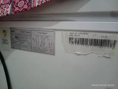 Haier inverter deep freezer DF-HDF245SD