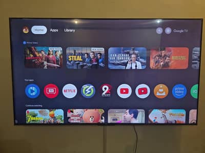 TCL 65" Google TV 4k