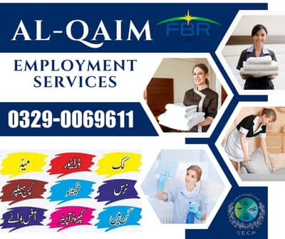 Maids / House Maids / cook / House chef / Baby Sitter maid available