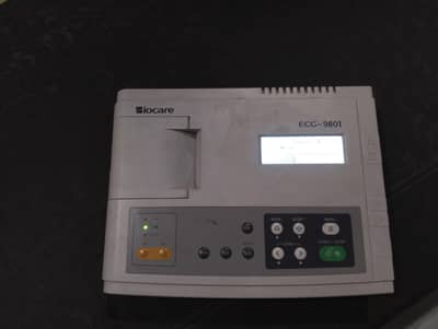 bio care ecg machine 9801 12 channels