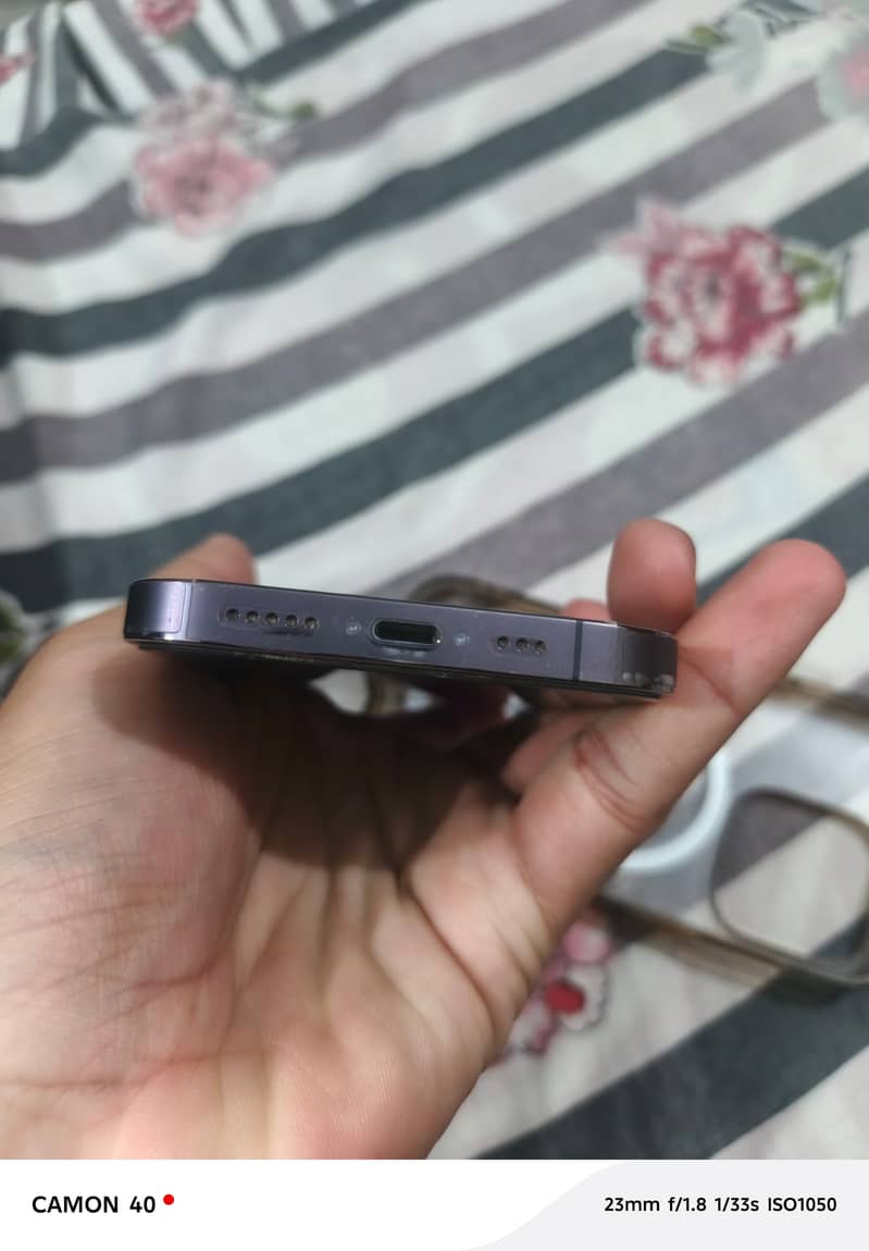 iPhone 14 Pro 128GB Non-PTA | 83% Battery | Box & Cable 6