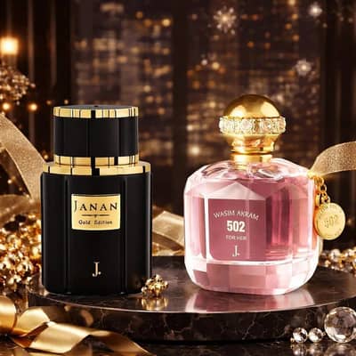 (502) Wasim Akram+ Janan Gold Long lasting fragrance perfume
