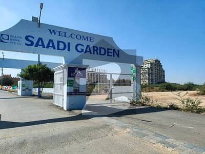120 Square Yards Residential Plot In Stunning Saadi Garden Is Available For sale