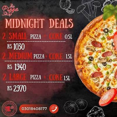 Pizza shop job near kacha ravi road