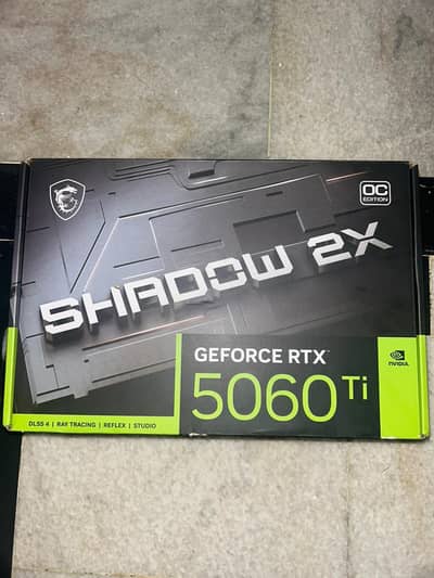 MSI GeForce RTX 5060 Ti Shadow 2X – OC Edition 