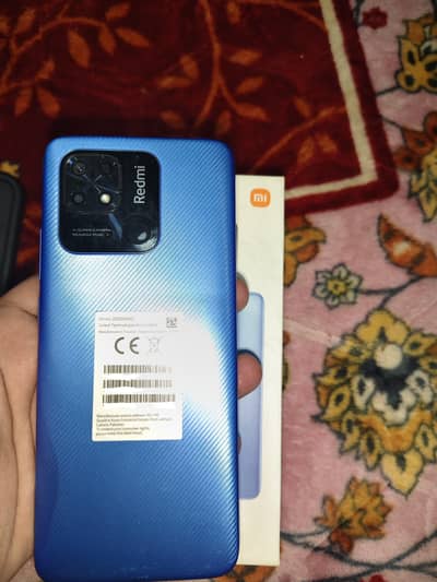 Xiaomi Redmi 10 C 4GB ram and 128 GB ROM with original box.