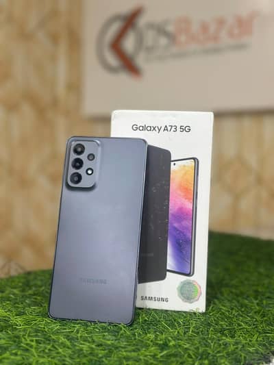 SAMSUNG A73 5g 8gb Ram 256gb Storage With Box