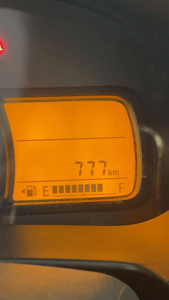 only 700driven car 13