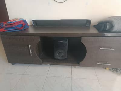 TV console 5 foot for urgent sale