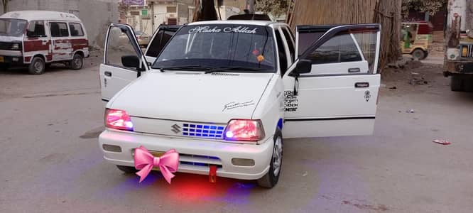 Suzuki mehran 1995 model full modified car 03112664983