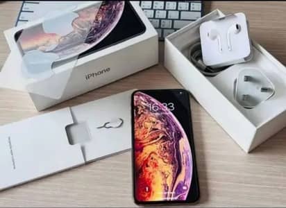 Apple Iphone X's Max 512 GB PTA Approved Gold WhatsApp number