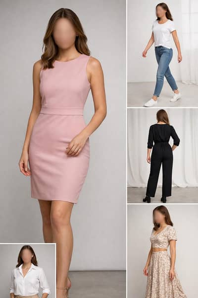 Female Model Required – Export Garments Shoot (Face Anonymized via AI)