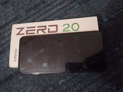infinix zero 20 8/256 with box dual sim