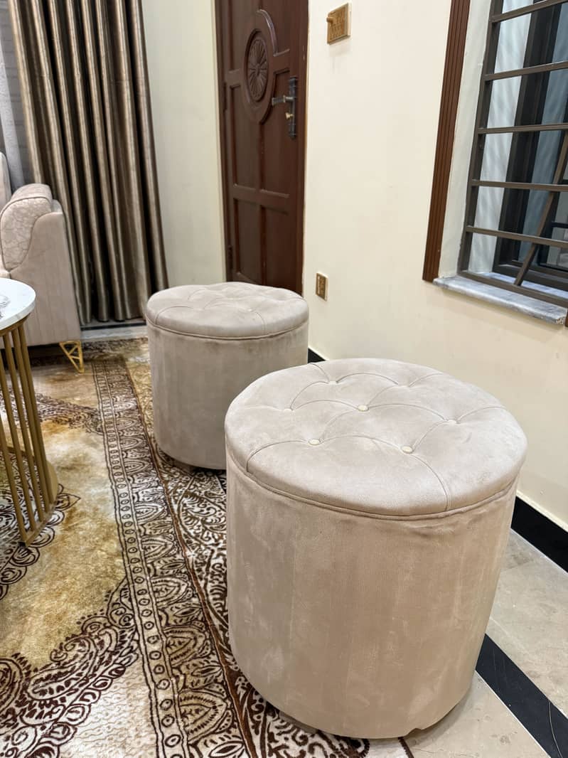 Sofa set , Table set , puffy set 3