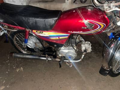 Honda CD70 2014 choki Bhagat