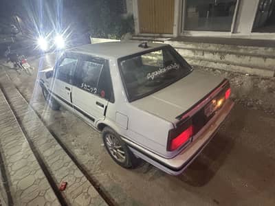 Toyotta Corolla DX Saloon.