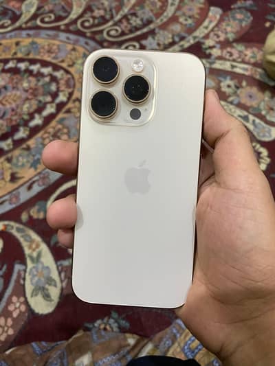 iPhone 16 Pro JV –128GB–Desert Titanium– with 10 Month Apple Warranty