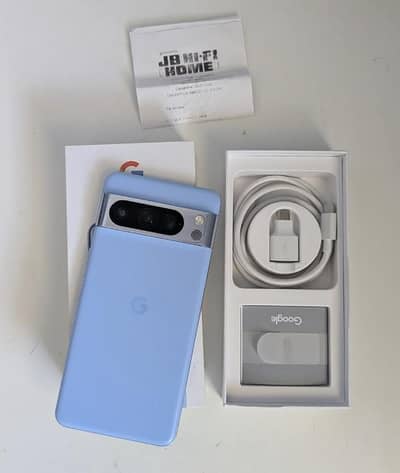 Google pixel 8 Pro complete box urgent sale connect wtp no