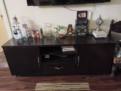 lassani black tv table