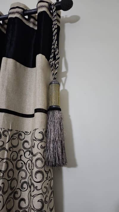Branded Curtains 2 pcs ( Big in size )