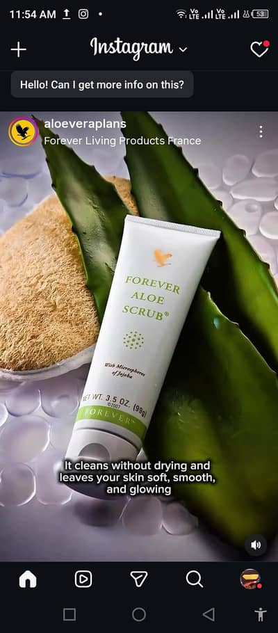 Alovera or honey bee Organic products