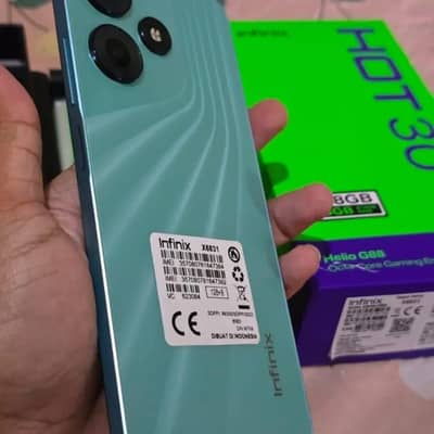 infinix hot 30 complete box