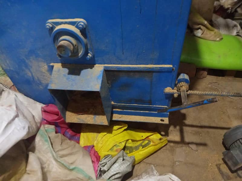 feed machine used completed setup 4