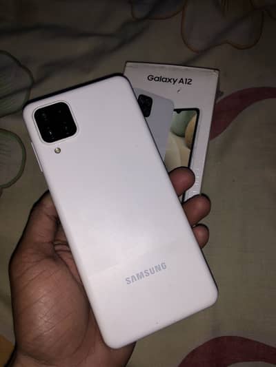 Exchange Samsung GAlaxy A12 4/128 With orignal Box All ok