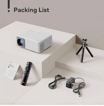 Mini Projector Z1 Full HD HDMI LED Portable White