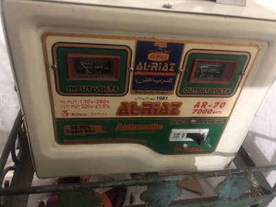 7000 watt stabiliser 100 percent copper