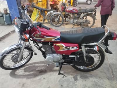 Honda 125 red colour 2020model