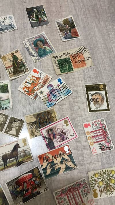 100 + europine stamps antique
